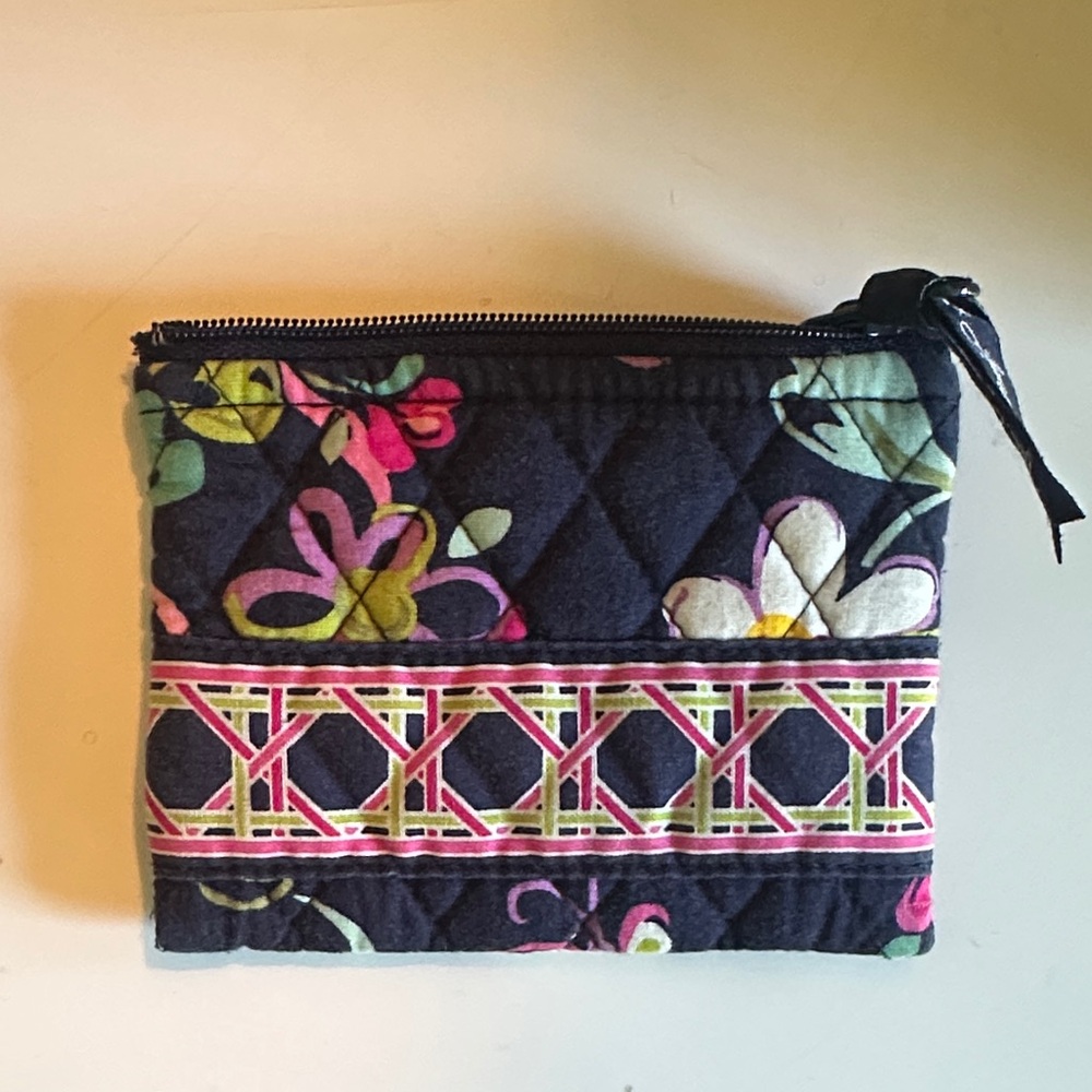Floral Quilted Pouch
